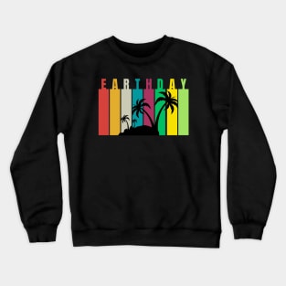 RETRO EARTH DAY Crewneck Sweatshirt